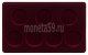 Планшет "M" (133х222х10 мм) для монет в капсулах d-46,25 мм (7 ячеек)